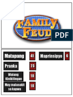 Manual Familyfeud