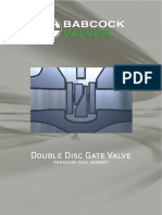 Double Disc Gate Valve: Pressure Seal Bonnet
