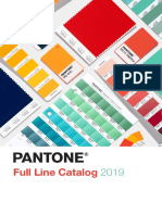 PANTONE Full Line Color Standards Tools Catalog 2019