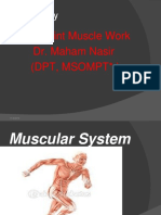 Two Joint Muscle Work Dr. Maham Nasir (DPT, Msompt ) : Kinesiology