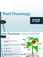 NSB BOT 20 Intro Chapter 1A Plant Physiology