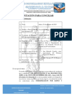 invitacion para conciliar