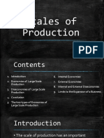 Scales of Production