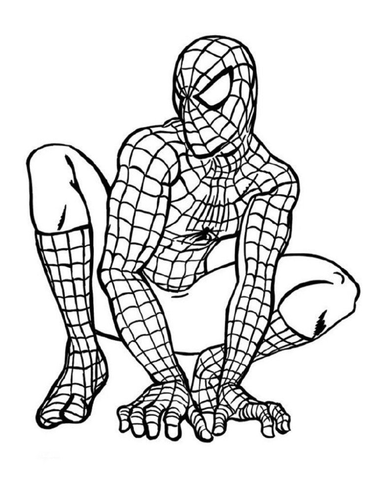 Libro Para Colorear Spiderman Pdf