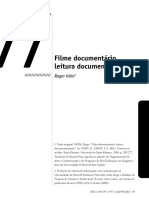 Filme documentário, leitura documentarizante.pdf