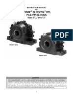 Sleevoil RTL Pillow Block Manual (499970 - Superseded by MN3060) PDF