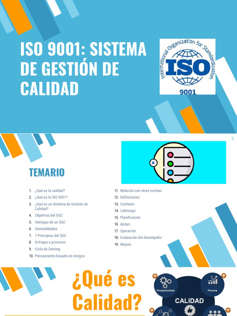 Guía Completa sobre ISO 9001 y SGC | PDF | Gestión de la calidad ...