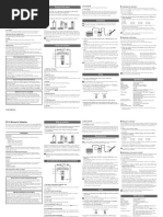 DT-10 Owner's Manual: Turning On The Power