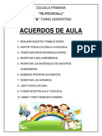 Acuerdos de Aula