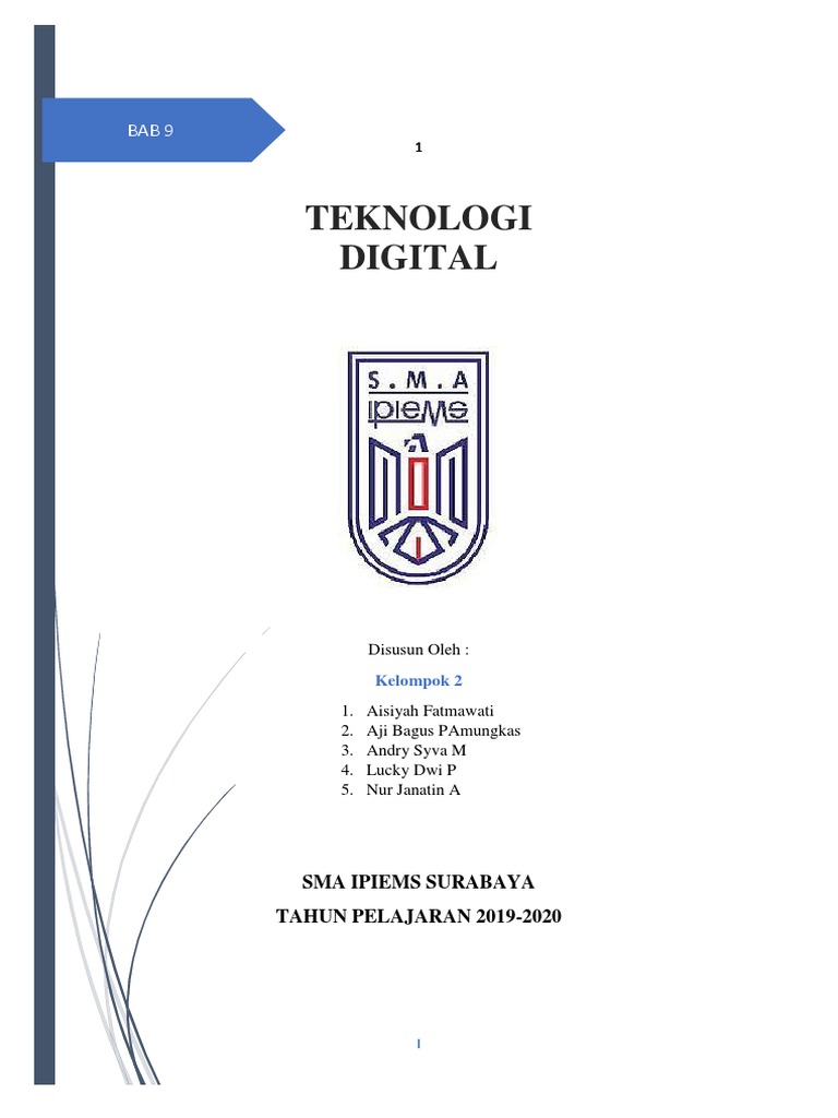 Makalah Teknologi Digital