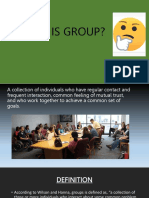 What Is Group?