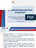 Internationalization Strategy