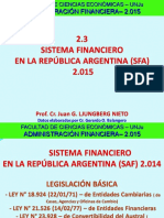 2.3.a.FCE-ADM - FIN-Sistema Financiero Argentino 2015