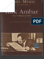 4459 1 Qirx - Ambar 1 Rumuzul - Edeb Cemil - Meric 1980 465s PDF