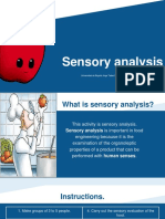 Sensory Analysis Explained