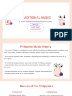 Traditional Music: A Poetic Expression of The Filipino Culture