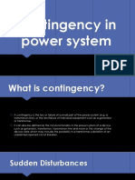 Contingency in Power System