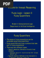 Fuzzy Quantifiers