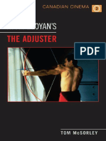 (Canadian Cinema) Tom McSorley - Atom Egoyan's 'The Adjuster'-University of Toronto Press, Scholarly Publishing Division (2009).pdf