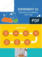 Experiment 10:: Extraction of Caffeine From Tea