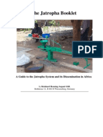 The Jatropha Booklet: A Guide To The Jatropha System and Its Dissemination in Africa