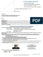 Surat Seleksi PT. ANTAM PERSERO JKT PDF