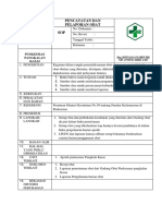 Sop Pencatatan Dan Pelaporan Obat