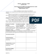 Control de Autoconocimiento de Necesidades de Aprendizaje