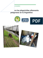 Informe Sobre Los Plaguicidas Altamente Peligrosos en Argentina