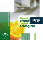 MANUAL DE ETIQUETADO DE PRODUCTOS ECOLOGICOS