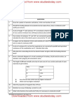 CBSE Class 10 Physics Worksheet - Revision PDF