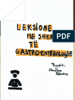 Leksione Me Shkrim Te Gastroenterologjise