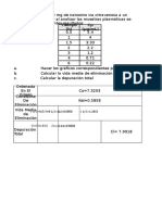 Tiempo (H) CP ( G/ML) : (Constante de Eliminación)