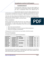 Basics of Normalization Resolved With Examples