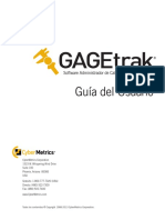 GAGEtrak 6.8 Guia de Administrador y Guia de Usuario