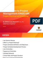 L05-Project Planning & Scheduling PDF