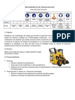 Procedimiento seguro minicargador