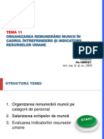 Tema 12 Organizarea Remunerarii Muncii