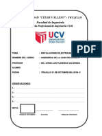 Instalaciones - Electricas Informe PDF