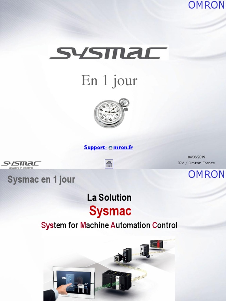 Sysmac en 1 Jour | PDF | Microsoft Windows | Entrée/Sortie