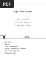 Yagi Uda Antenna Fundamentals