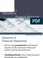 3 Elements of Financial Statements