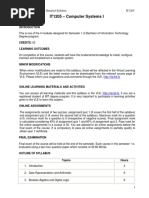 Computer Systems 1 - 2 PDF