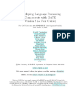 Developing Language Processing Components With GATE Version 8 (A User Guide)