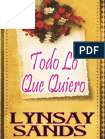 Lynsay Sands - Todo Lo Que Quiero