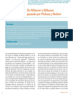 De Althusser A Althusser Pasando Por Pec PDF