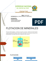 Grupo 3 Flotacion de Minerales Diapositiva