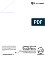 Operator's Manual Manual de Operario: HU725AWDEX / 961430124