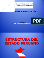 Estructura Estado Peruano