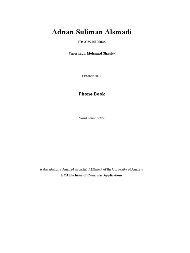 Adnan Project Report | PDF | Unit Testing | Installation (Computer ...